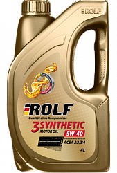 ROLF 3-S 5w-40 NEW 4л