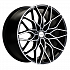 Диск KHW 1813 7x18 5x114,3 ET37 66,5 Black-FP (Haval Jolion) (Сфера)