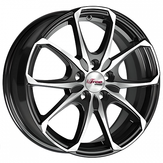 Диск iFree Такеши (KC877-12) 6x16 4x114,3 ET40 DIA 67,1 Блэк джек