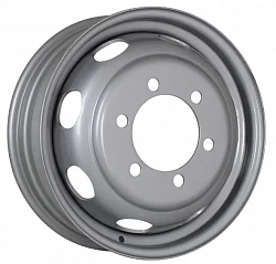 Диск Swortech S619 5,5x16 6x170 ET105 130,1 Silver (1000кг.) (в коробке)