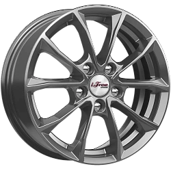 Диск iFree Джет (KC914-01) 6,5x16 5x114,3 ET43 DIA 67,1 Блэк джек