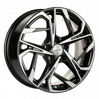 Диск KHW 1716 7x17 5x114,3 ET45 67,1 Black-FP (Hyundai i40)