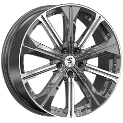 Диск KP013 7x19 5x108 ET33 DIA 60,1 Diamond gloss graphite