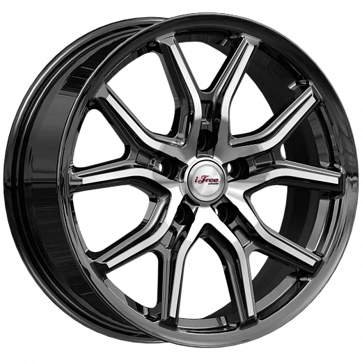 Диск iFree Страйк (KC1080-03) 6,5x17 5x114,3 ET37 DIA 66,6 Блэк джек