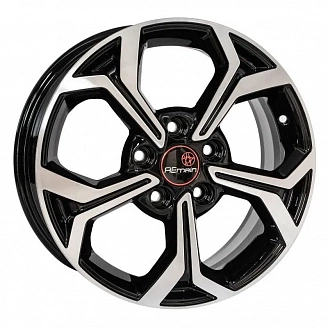 Диск Remain R190 6,5x16 5x114,3 ET50 DIA 66,1 Алмаз черный