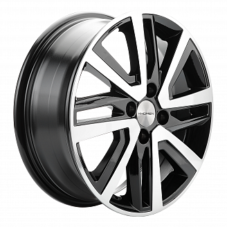 Диск KHW 1609 6x16 4x100 ET46 54,1 Black-FP (Kia Rio II/Hyundai Solaris II)