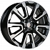 Диск K&K KC1026 (16_Vesta Cross) 6,5x16 4x100 ET43 DIA 60,1 Алмаз черный