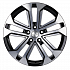 Диск KHW 1803 7x18 5x108 ET33 60,1 Black-FP (Chery Tiggo 4/Chery Tiggo 7 Pro) (Сфера)