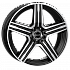 Диск MAK Lewis 9х18 5х112 ET50 66,6 Black Mirror 00131313