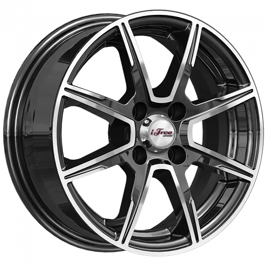 Диск iFree Майами Лайт (KC102-01) 5,5x14 4x98 ET35 DIA 58,5 Блэк джек