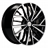 Диск KHW 1717 7x17 5x114,3 ET40 66,1 Black-FP (Nissan Qashqai)