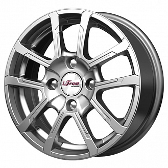 Диск iFree Слайдер (KC587-09) 5,5x14 4x100 ET43 DIA 60,1 Хай вэй