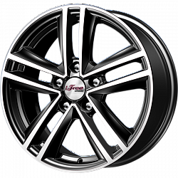 Диск iFree Катар (KC885-04) 6,5x16 5x114,3 ET45 DIA 60,1 Блэк джек