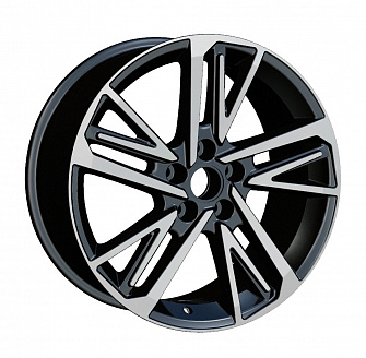 Диск KHW 1815 8x18 5x108 ET47 60,1 Black-FP (Chery Tiggo 8 Pro/Pro Max) (Сфера)