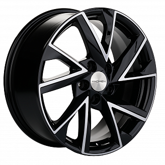 Диск KHW 1714 7x17 5x114,3 ET40 66,1 Black-FP (Nissan Qashqai)