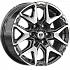 Диск K&K Гангут (KC1176-00) 7,5x18 6x139,7 ET36 100,1 Алмаз черный