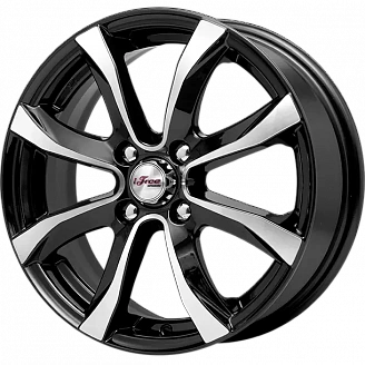 Диск iFree Дайс (KC696-07) 6x15 4x114,3 ET45 DIA 67,1 Блэк джек