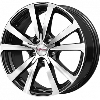 Диск iFree Бэнкс (KC645-16) 7x17 5x114,3 ET45 DIA 66,1 Блэк джек