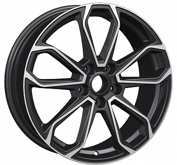 Диск KHW 1816 7x18 5x114,3 ET45 60,1 Black-FP (Geely Atlas Pro)
