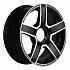 Диск KHW 1614 6,5x16 5x139,7 ET35 98,5 Black-FP (Lada Niva 4x4 Bronto)