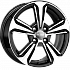 Диск iFree KC777 (15_Solaris 1) 6x15 4x100 ET48 54,1 Алмаз черный