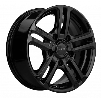 Диск KHW 1602 6,5x16 5x139,7 ET40 98,5 Black (Lada Niva 4x4)