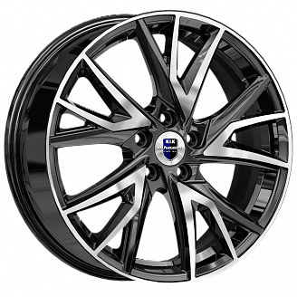 Диск K&K Кайлас (KC1054-07) 6,5x18 5x108 ET43 DIA 65,1 Алмаз черный