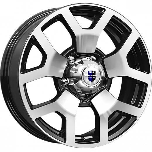 Диск K&K Намиб (КC929-00) 7x18 5x139,7 ET35 DIA 108,5 Алмаз черный