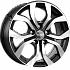 Диск K&K KC704 (ZV 16_CERATO) 6,5x16 5x114,3 ET50 DIA 67,1 Алмаз черный