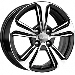 Диск iFree KC777 (15_Solaris 1) 6x15 4x100 ET48 54,1 Алмаз черный