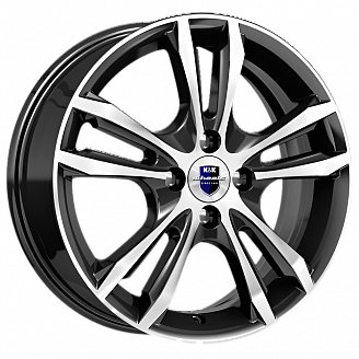 Диск K&K Samara-ориг. (KC866) 6x16 5x114,3 ET45 DIA 67,1 Алмаз черный SK